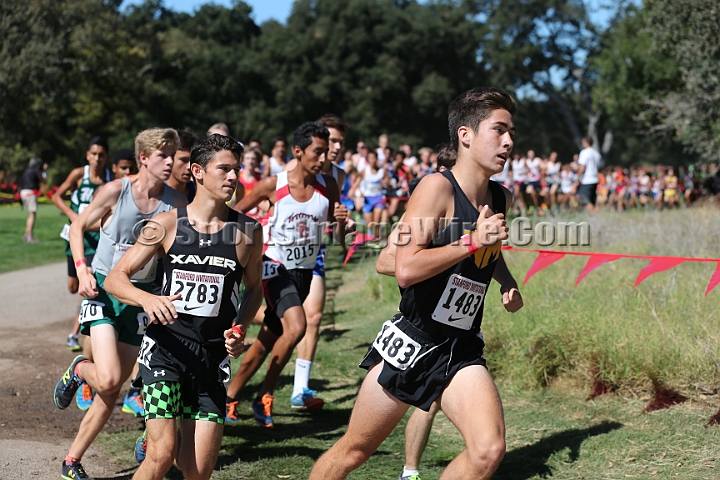 2015SIxcHSSeeded-046.JPG - 2015 Stanford Cross Country Invitational, September 26, Stanford Golf Course, Stanford, California.